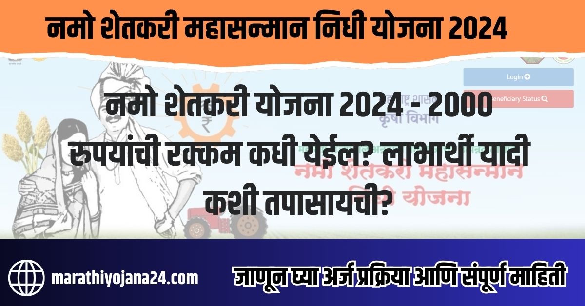 Namo Shetkari Mahasanman Nidhi Yojana 2024